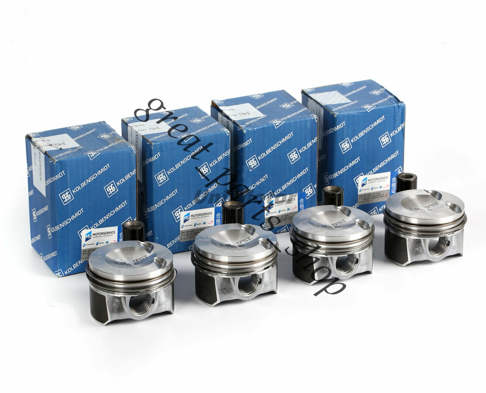 06H107065DL 4x Upgaded OEM KS Piston Set 23mm For Audi A3 A4 A5 VW Passat CC 1.8 06H107065DL 4x Upgaded OEM KS Piston Set 23mm For Audi A3 A4 A5 VW Passat CC 1.8