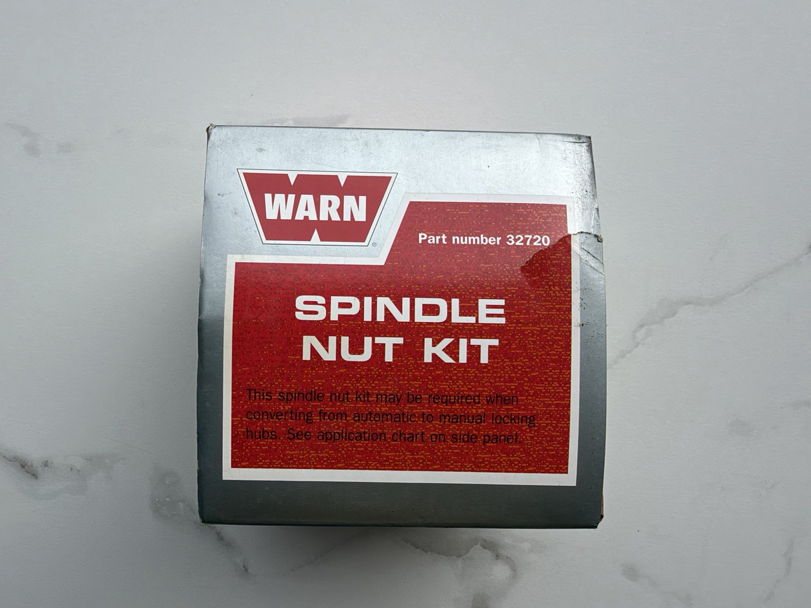WARN 32720 Spindle Nut Conversion Kit Dana 30/44 Manual Locking Hubs Open Box