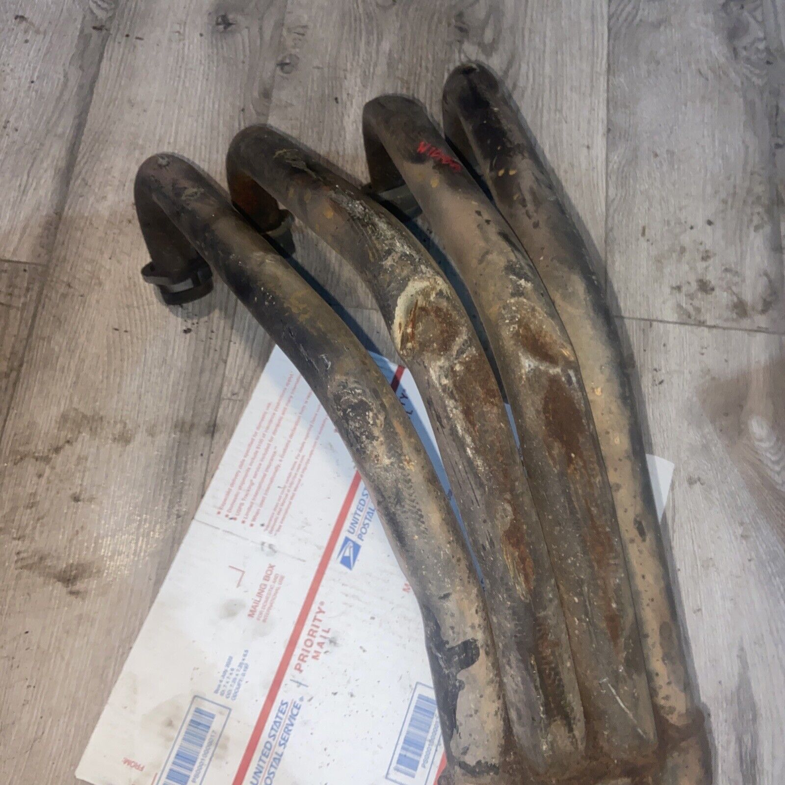 91-94 Honda Cbr600f2 Full Exhaust System Headers Pipe Muffler