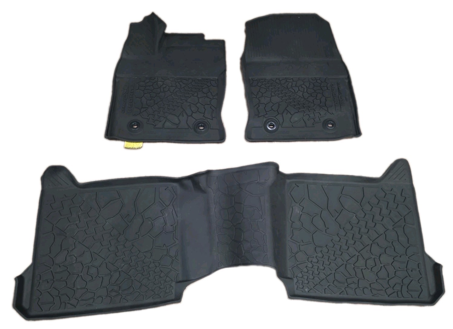 2022-26 TUNDRA TRD PRO ALL WEATHER FLOOR MATS GENUINE OEM PART #  PT206-34222-20