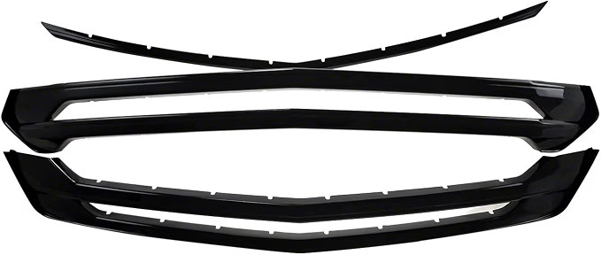 CCI 2018-2019 Chevy Traverse Black Grille Overlay GI480BLK CCI 2018-2019 Chevy Traverse Black Grille Overlay GI480BLK