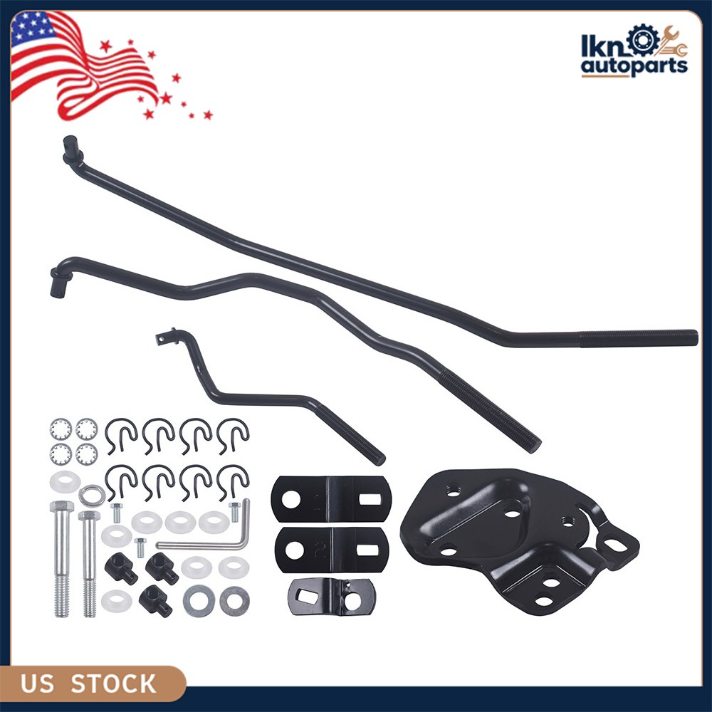 4 speed Shifter Linkage 3733163 Kit For Hurst Shifters w/Muncie Transmission