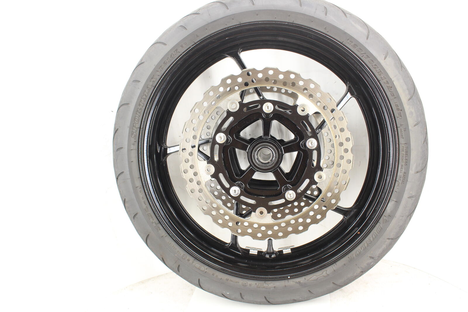 17-24 Kawasaki Z650 Zr650 Front Wheel Rim Tire disc brake  41073-0703-qt