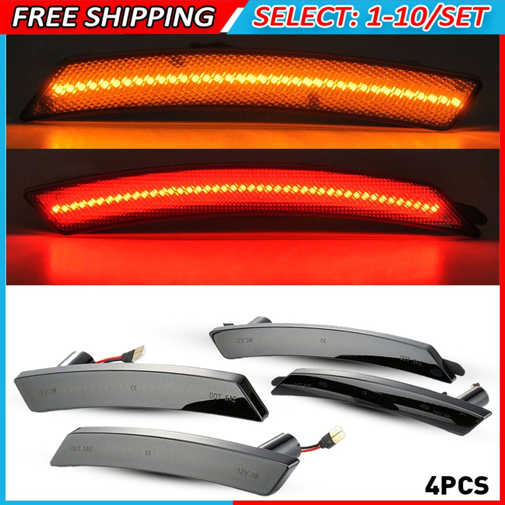 4-40x Front Rear LED Side Marker Light Lamp For 11-2015 Mini Cooper R59 Roadster