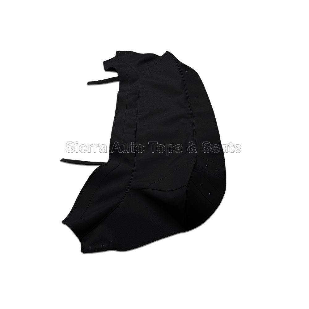 Jaguar XKE Boot Cover 68, Mounting Hardware Included, Black Cloth