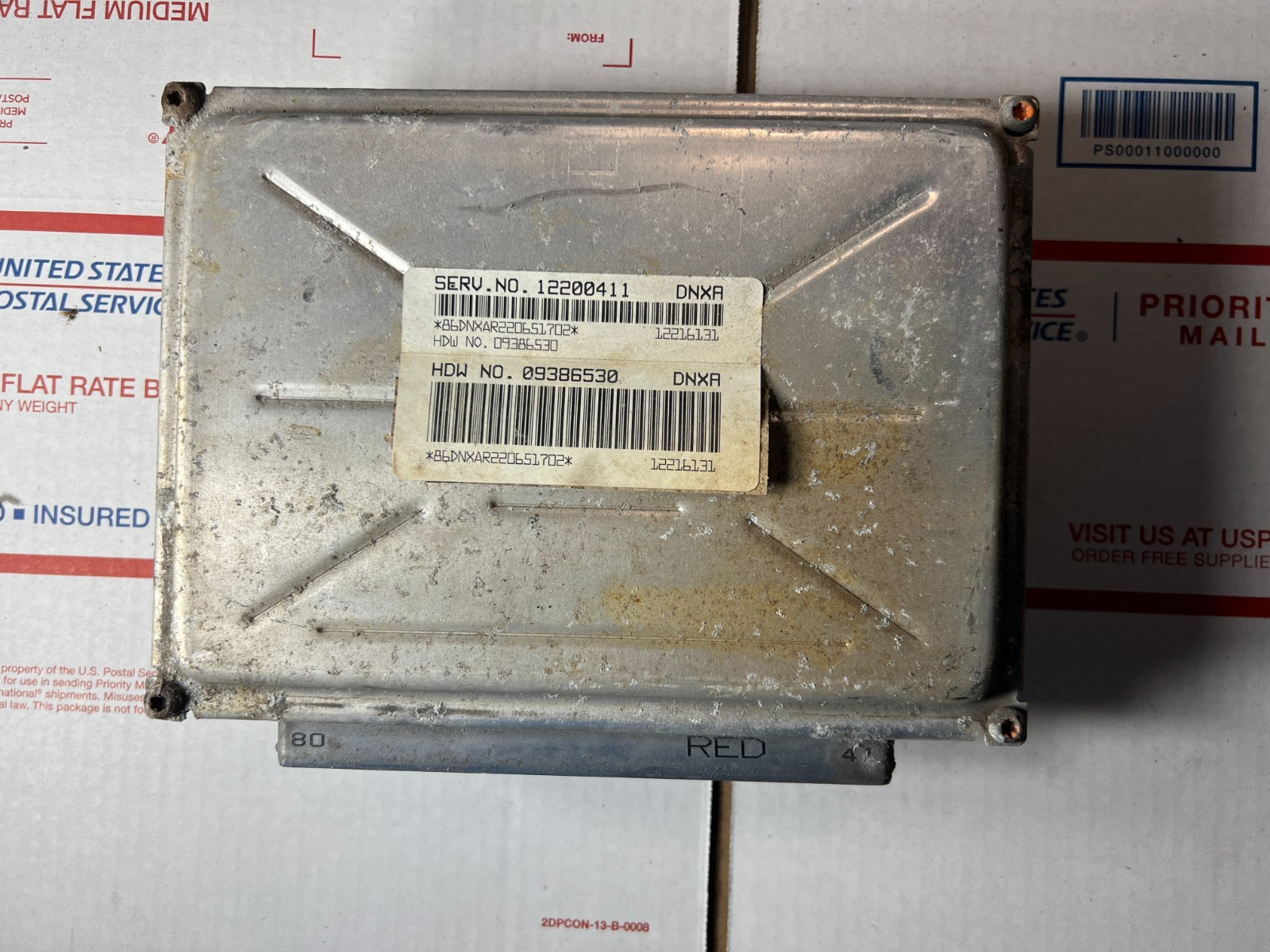 2001-2002 GM ENGINE CONTROL MODULE 12200411