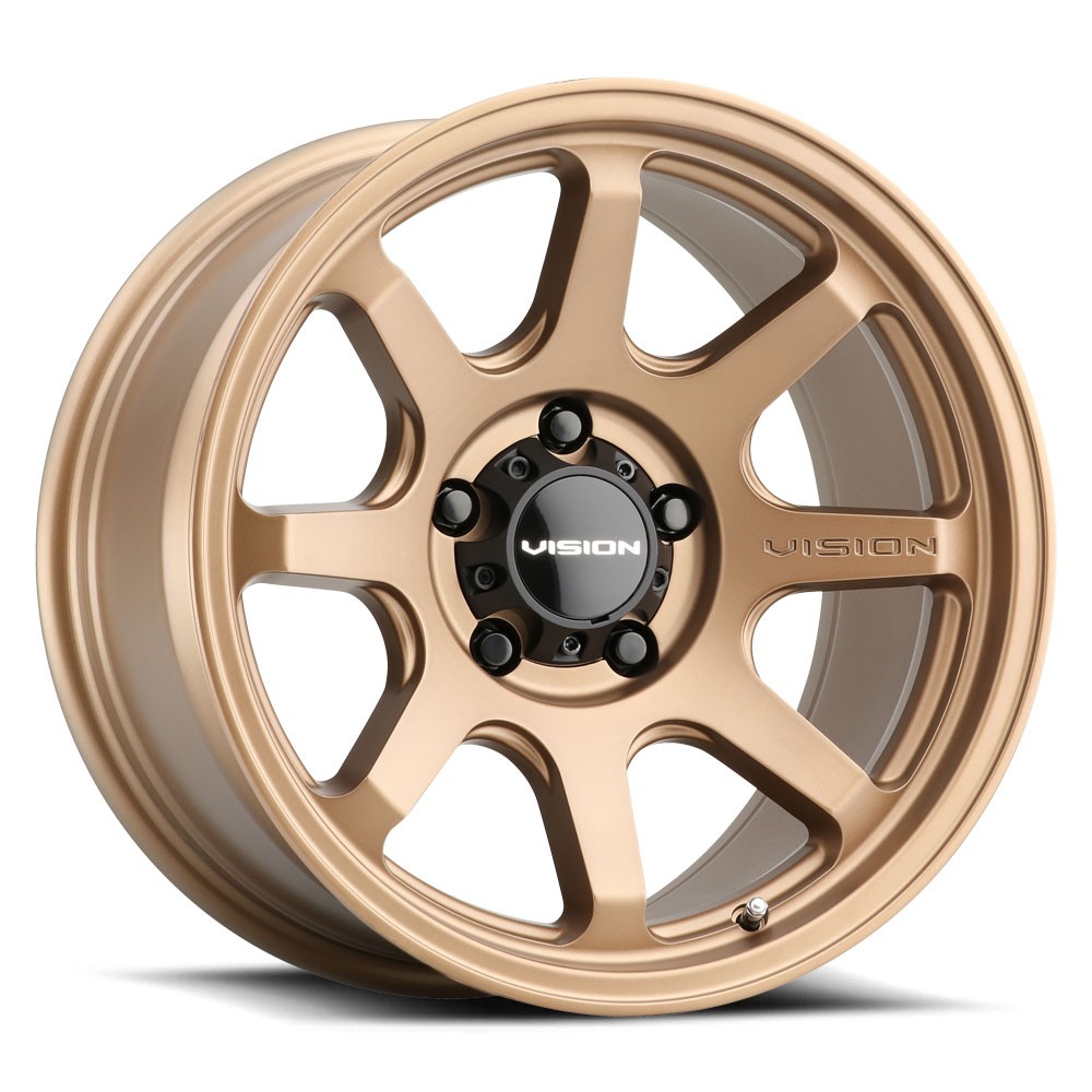 One 16x8 Vision 351 Flow 5x114.3 0 Bronze Wheel Rim 83