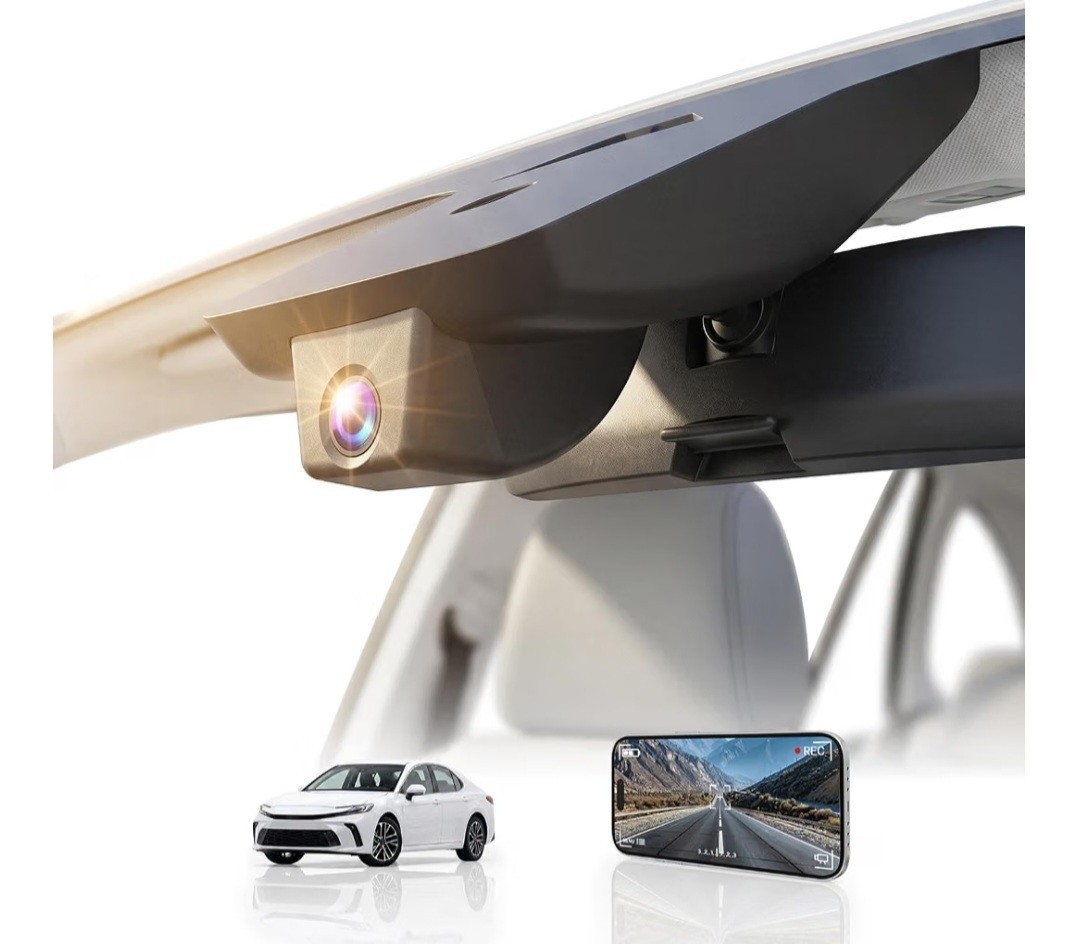 Mangoal 4K Dash Cam Custom for Toyota Camry 2025 2026 (Model C) OEM Look APP NEW