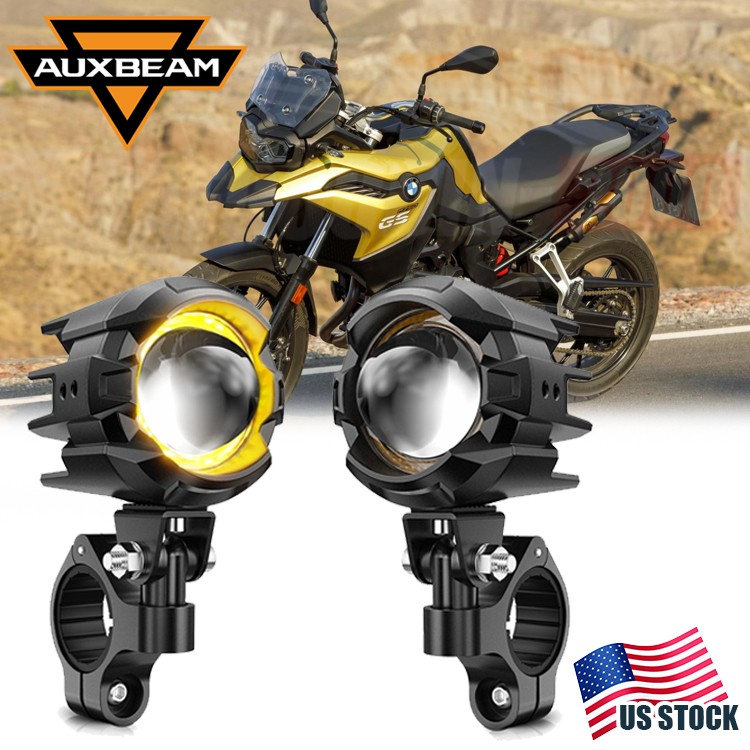 AUXBEAM MT8S 3inch Bi-LED Spotlight Auxiliary Driving Lamp For 2018 BMW F 750 GS AUXBEAM MT8S 3inch Bi-LED Spotlight Auxiliary Driving Lamp For 2018 BMW F 750 GS