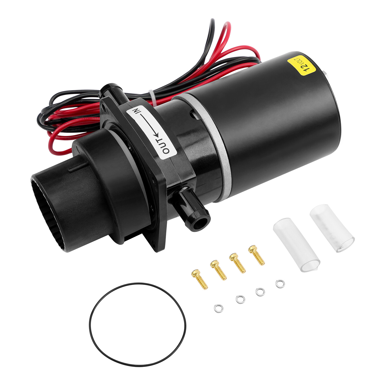 37041-0010 Marine Toilet Macerator Pump Motor Set Fits Jabsco 37010-Series 12V
