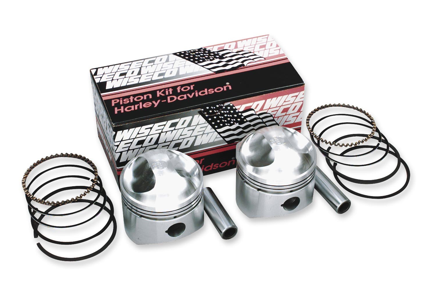 Wiseco K Piston Kit (74ci., Domed) - .060in. Oversize to 3.497in., 9:1 K1611 Wiseco K Piston Kit (74ci., Domed) - .060in. Oversize to 3.497in., 9:1 K1611