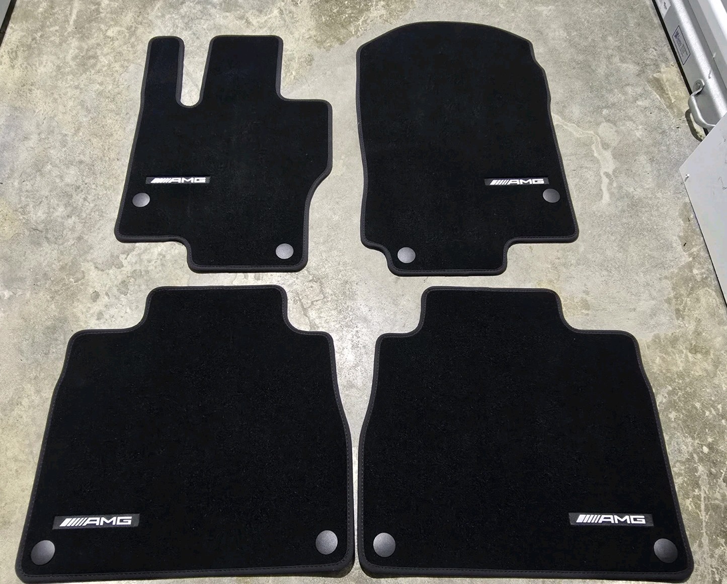 20-26 Genuine Mercedes-Benz GLS X167 AMG Floor Mats OEM Liners Pads Trays 