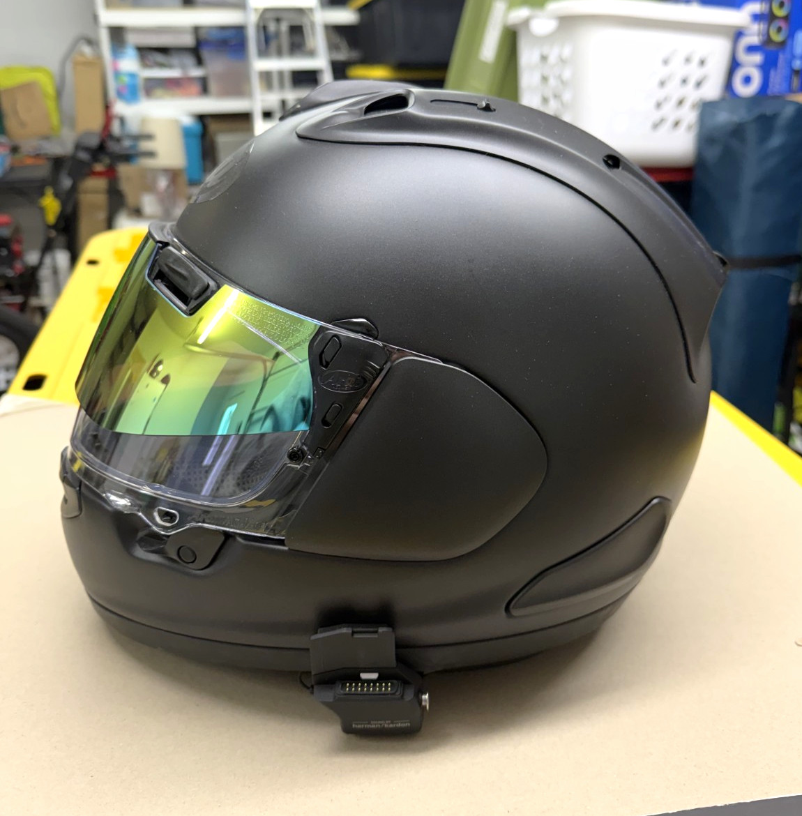 Corsair-x Size Large one full face one half face  And Sena 50 Worn 3 Times Max