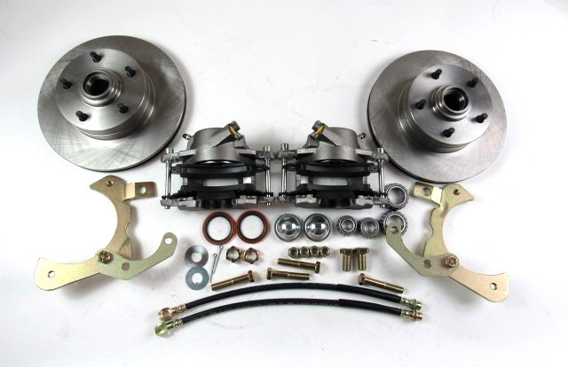 1955-1957 Tri-Five Belair Biscayne Front Disc Brake Kit 5557DBK1