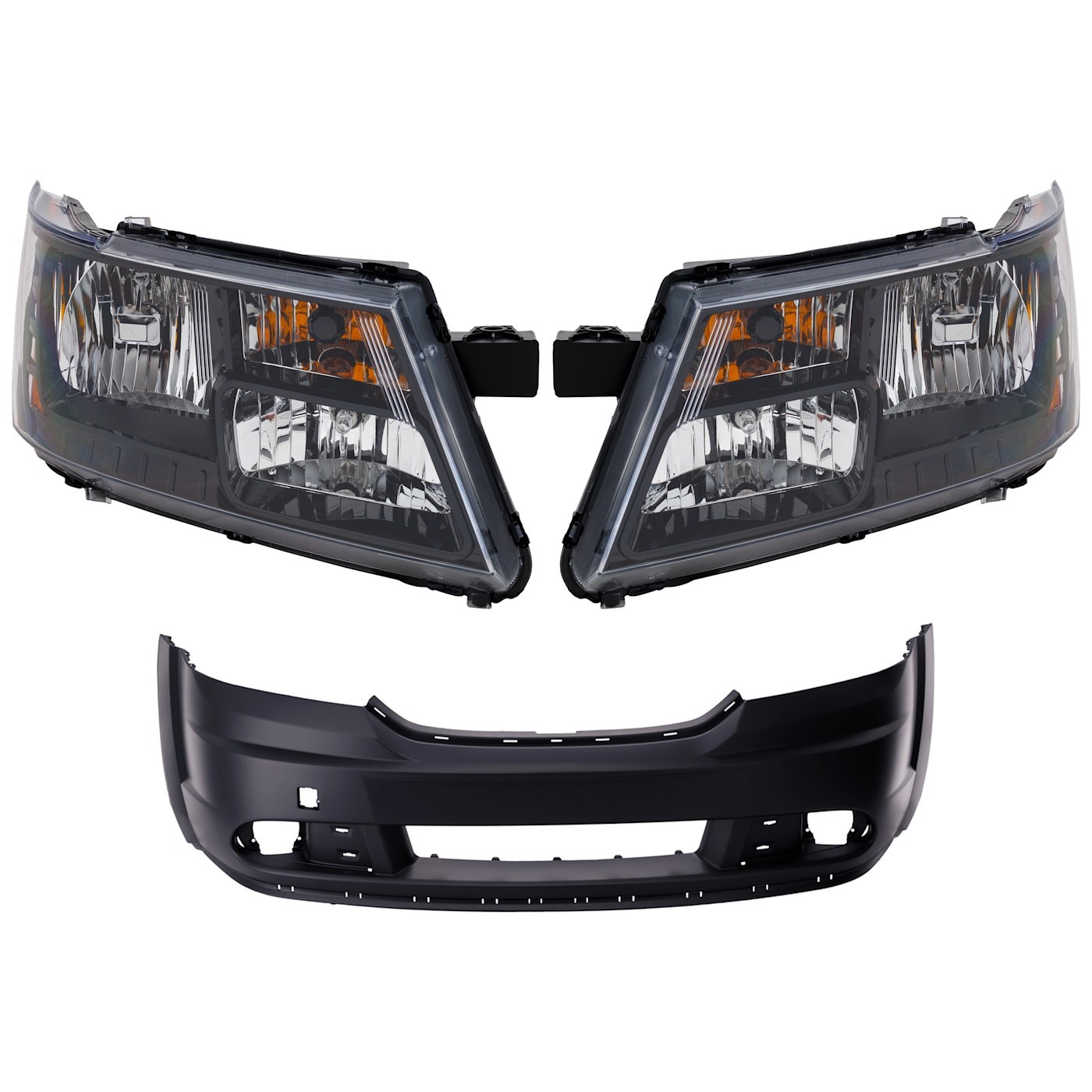 Headlight  Driver & Passenger Side for Dodge Journey 2014-2015