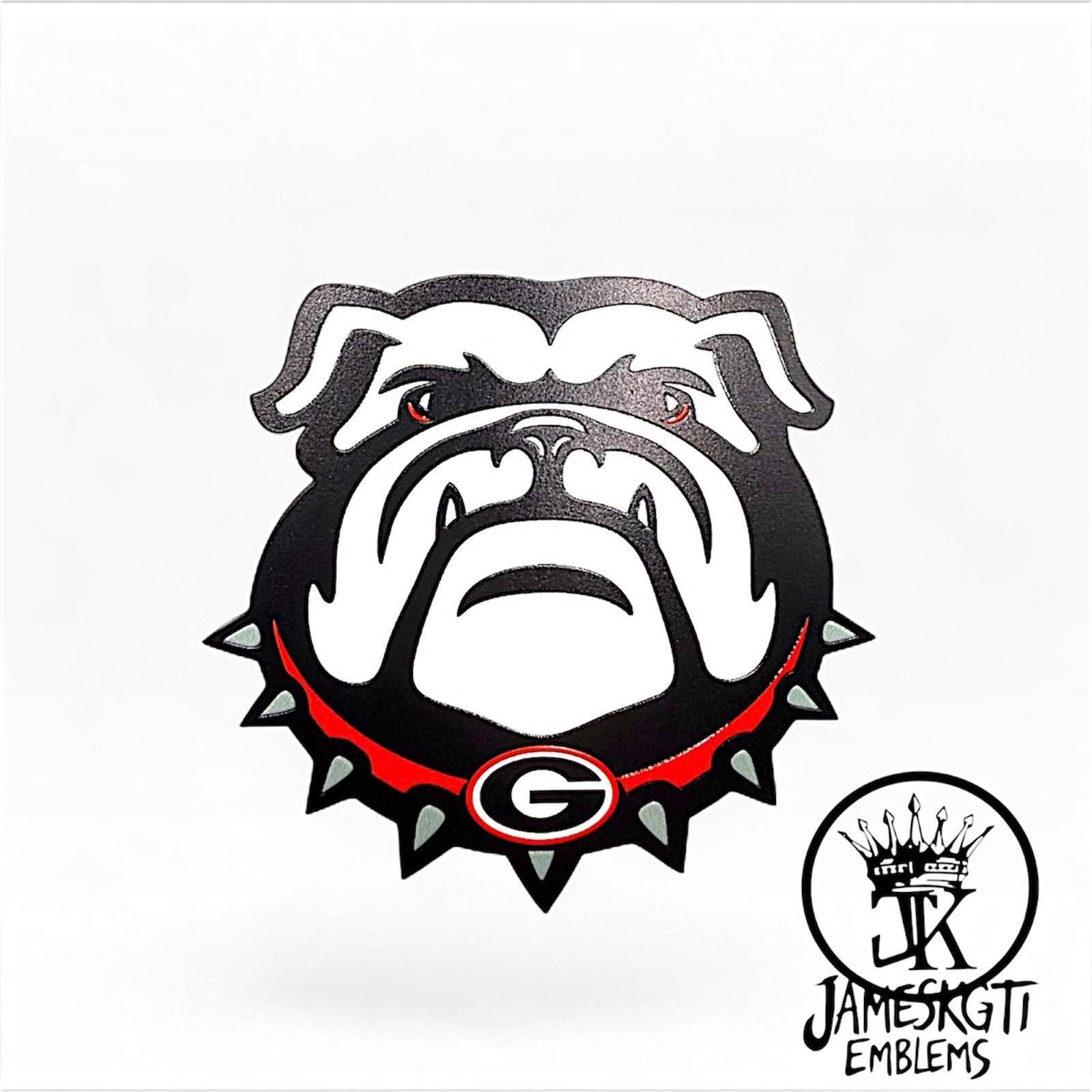 GEORGIA BULLDOG BADGE  4\