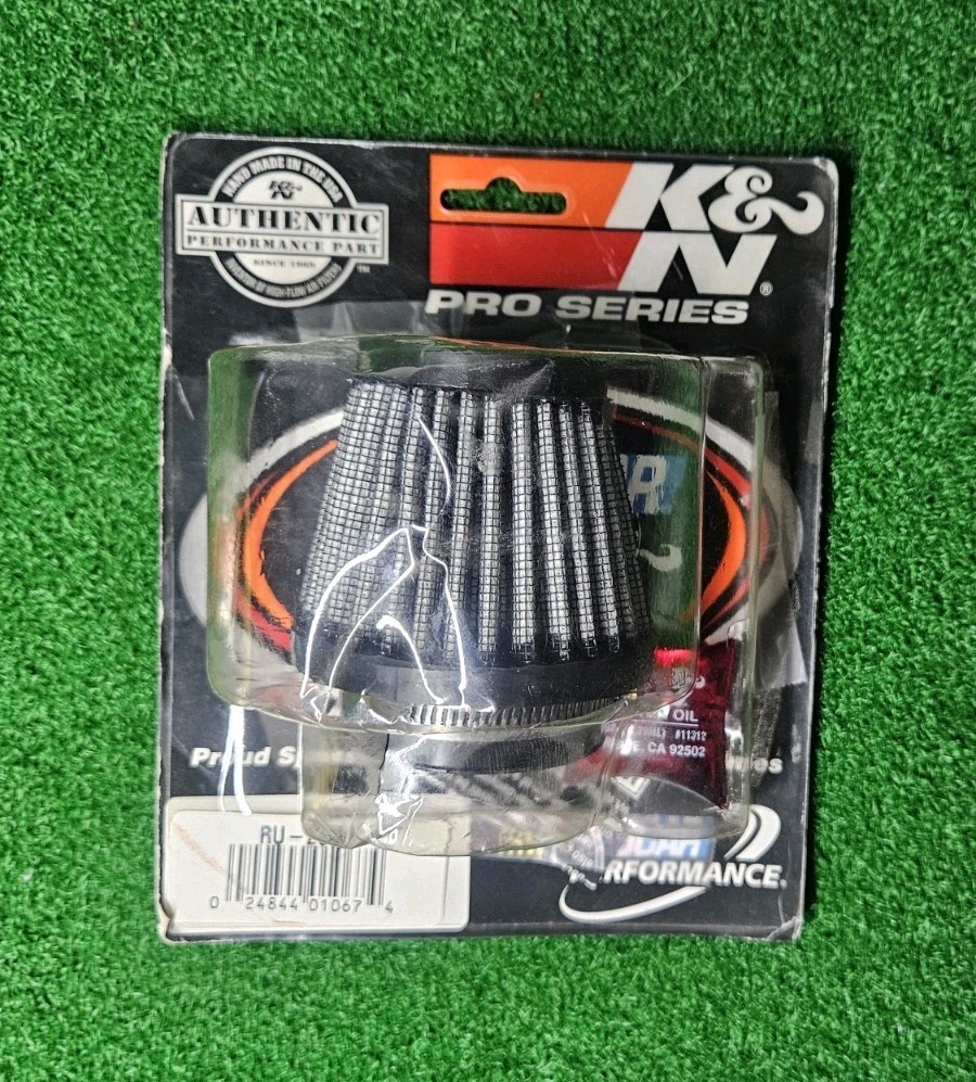 K&N RU-2690 Universal Round Tapered Performance Washable Air Filter for Intake