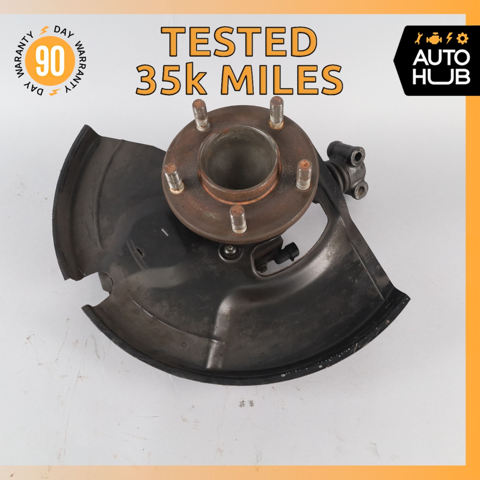 00-04 Aston Martin DB7 Vantage Front Right Side Spindle Knuckle Hub OEM 35k