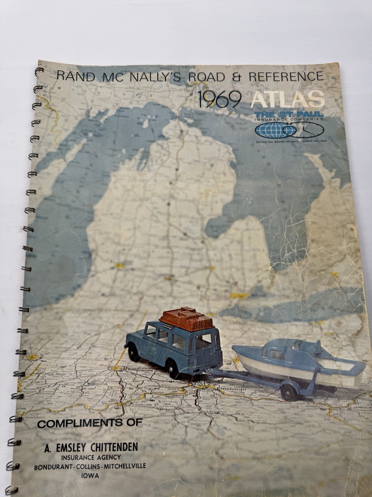 VTG 1969 Rand Mc Nally’s Road & Reference Atlas Pontiac GTO 442 Olds VTG 1969 Rand Mc Nally’s Road & Reference Atlas Pontiac GTO 442 Olds