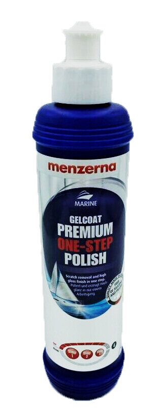 Menzerna Marine Gelcoat Premium One-Step Polish 250 ml (8 oz) Menzerna Marine Gelcoat Premium One-Step Polish 250 ml (8 oz)
