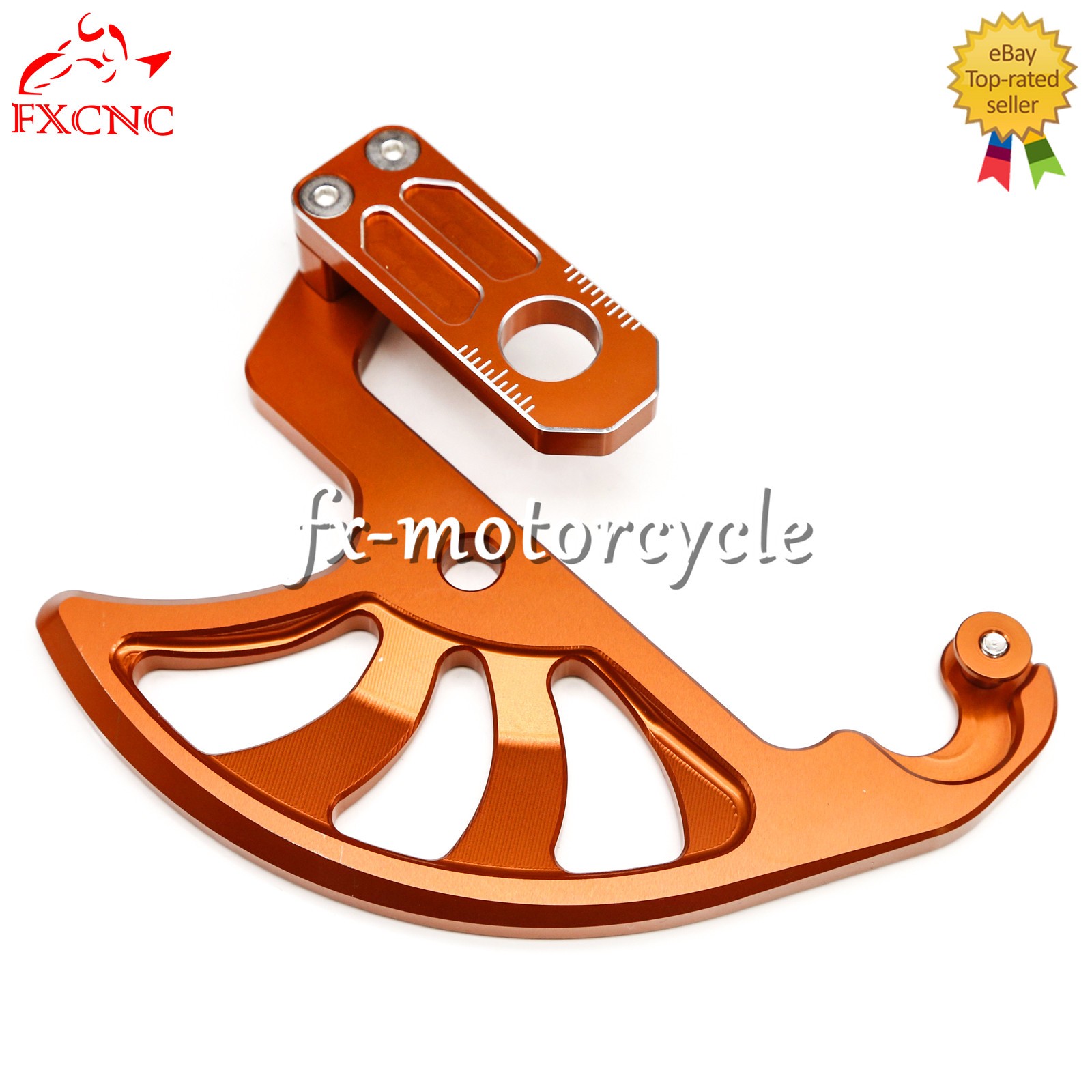 For KTM FREERIDE 250R 2014-2017 Orange Rear Disc Rotor Brake Guard Protect Cover