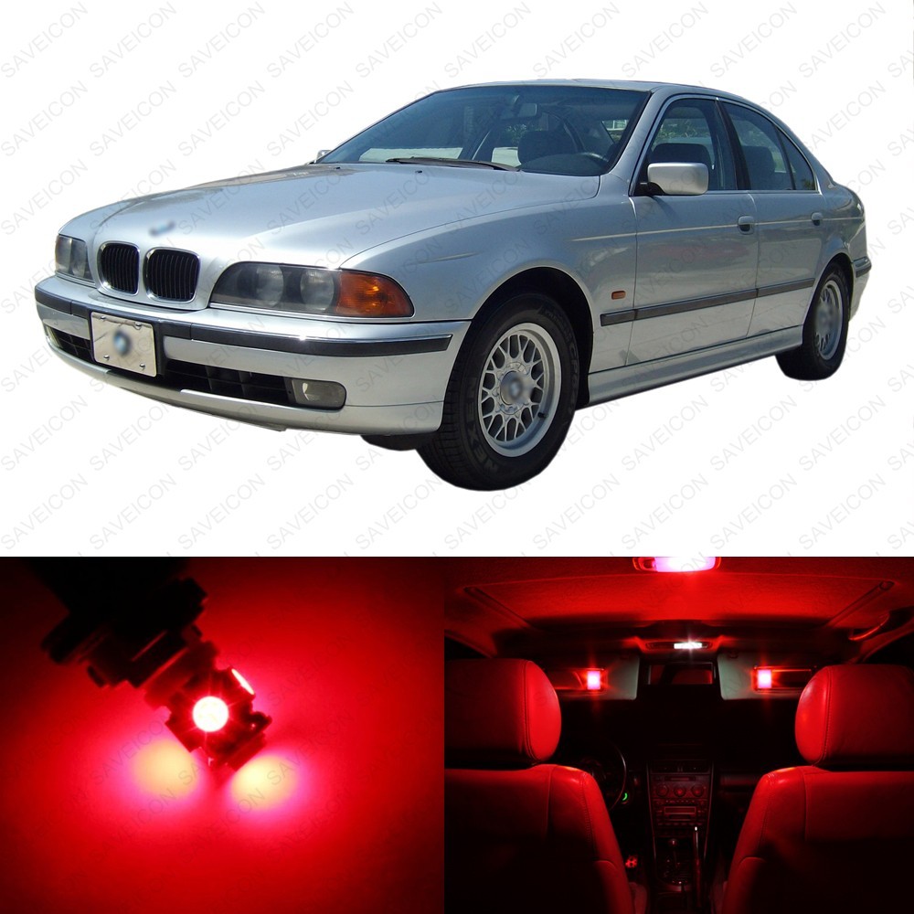 20 x Red LED Interior Light Package For 1996 -2003 BMW 5 Series M5 E39 + TOOL