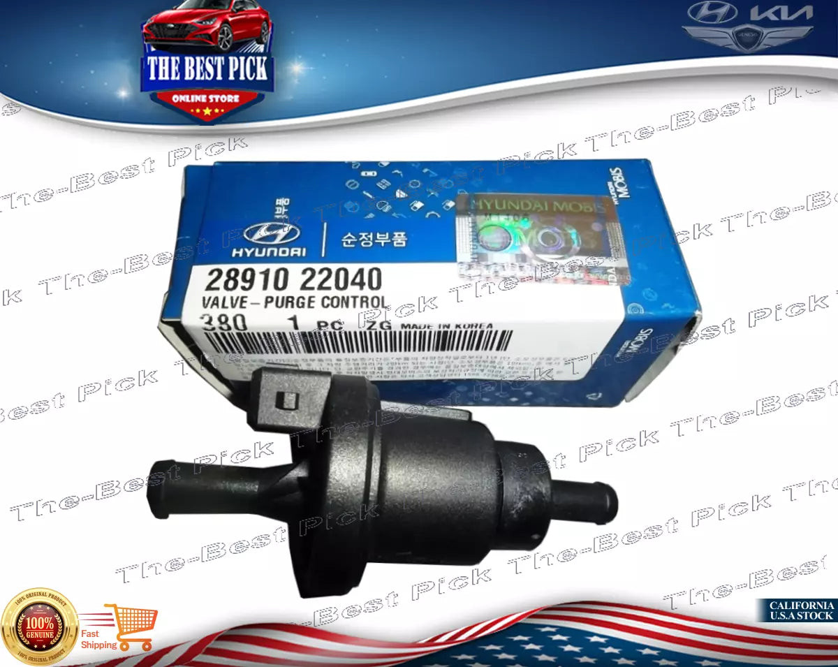 ⭐GENUINE⭐ Purge Valve For 1995-2010 Hyundai Tiburon Sonata Kia Optima 2891022040