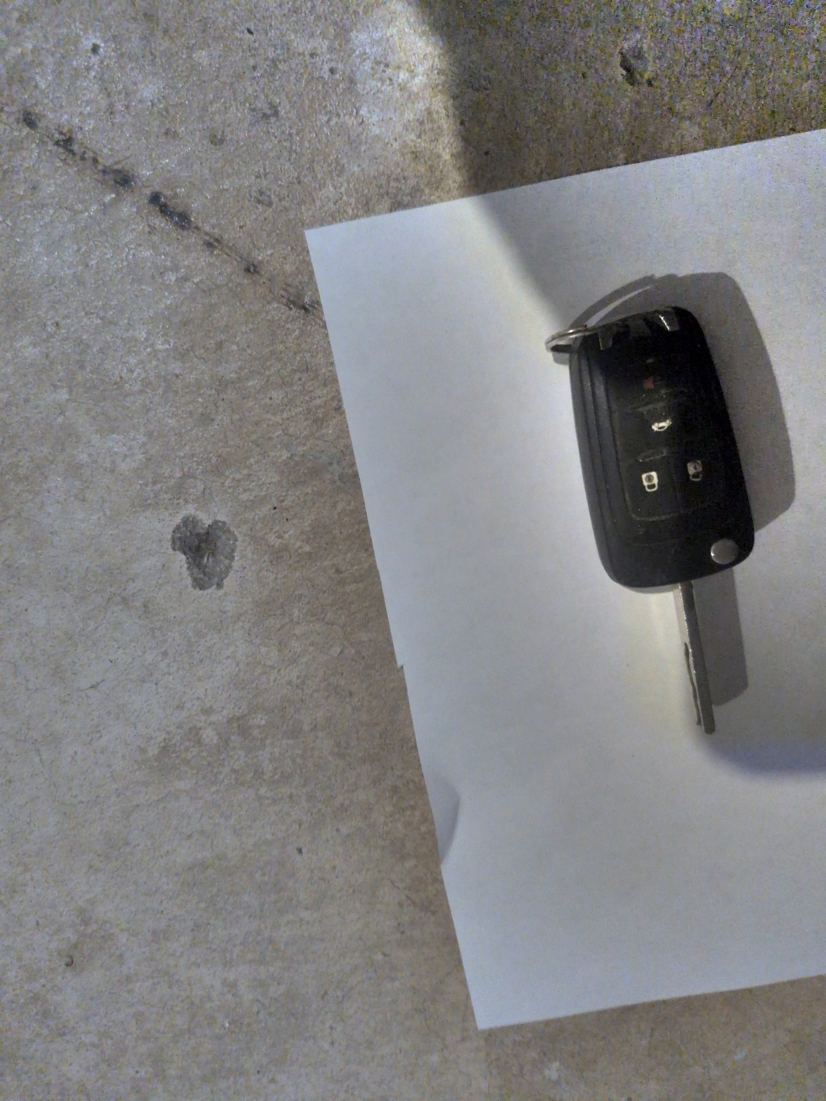 Chevrolet Flip Key Fob 4-Button Switchblade Remote OEM Bowtie Used
