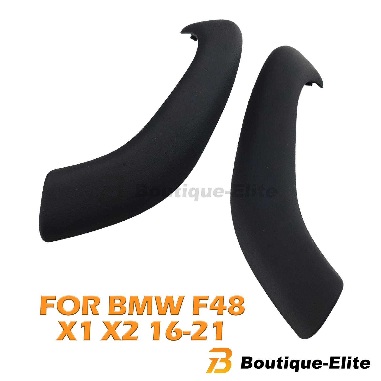 2x Interior Door Pull Handle Trim Cover Set Left&Right For BMW 16-21 F48 X1 X2