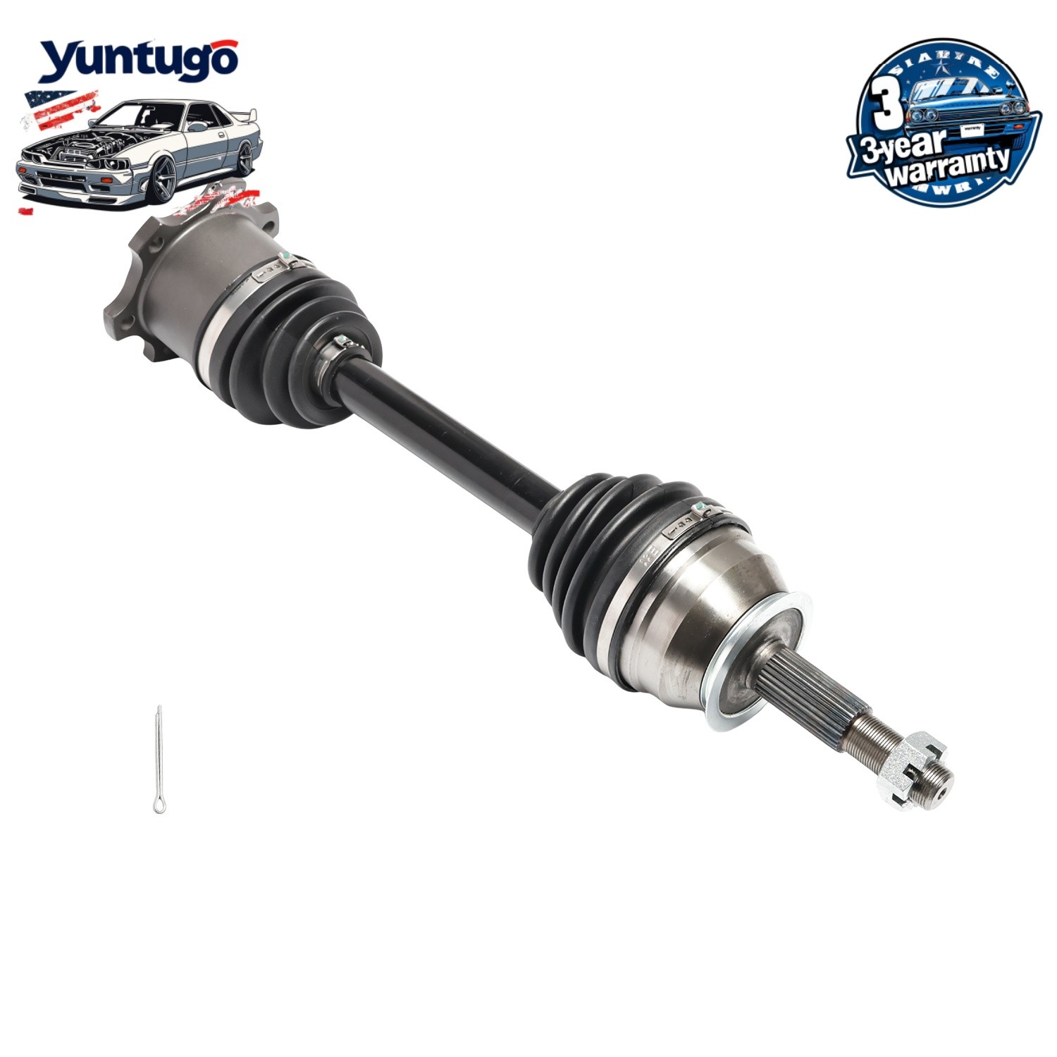 Front Left or Right 4WD CV Axle For Nissan Armada 2005-2015 Titan 2004-2015