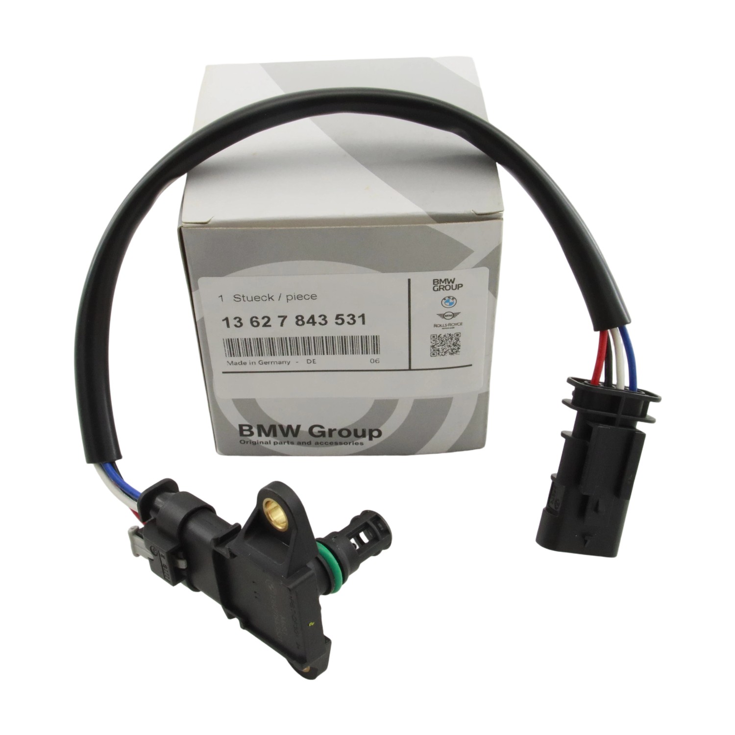 OEM 13627843531 MAP Pressure Sensor Harness BMW N54 N55 135i 335i 535i 3.5 BAR OEM 13627843531 MAP Pressure Sensor Harness BMW N54 N55 135i 335i 535i 3.5 BAR