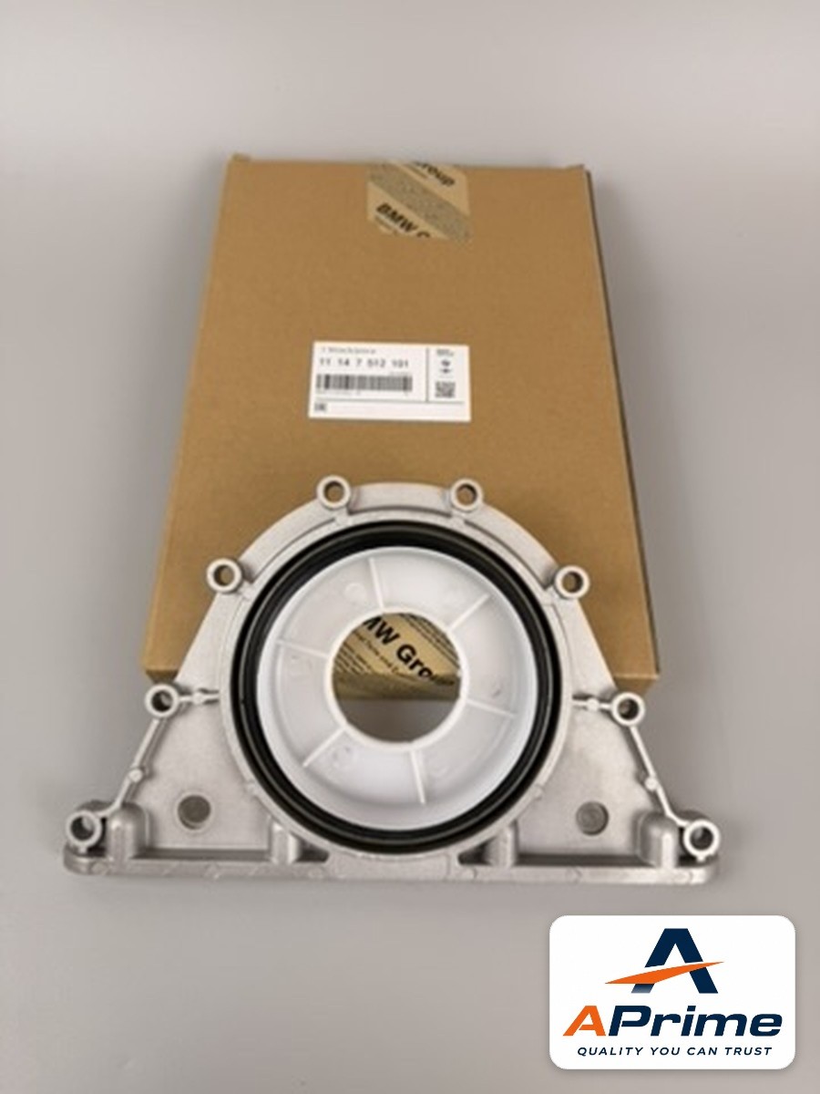 Genuine BMW 11147512101 Rear Crankshaft Seal Plate N62 V8 550i 650i 750i X5 4.8