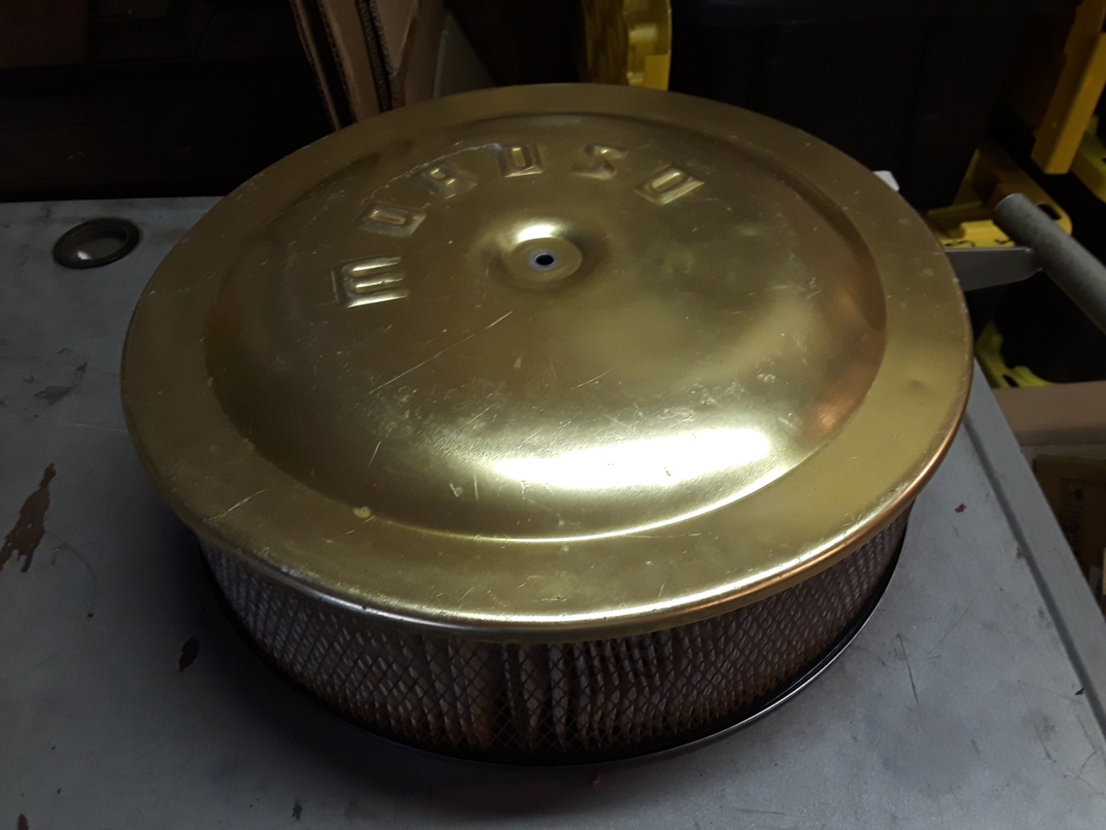 USED Vintage Moroso GOLD aluminum 14 