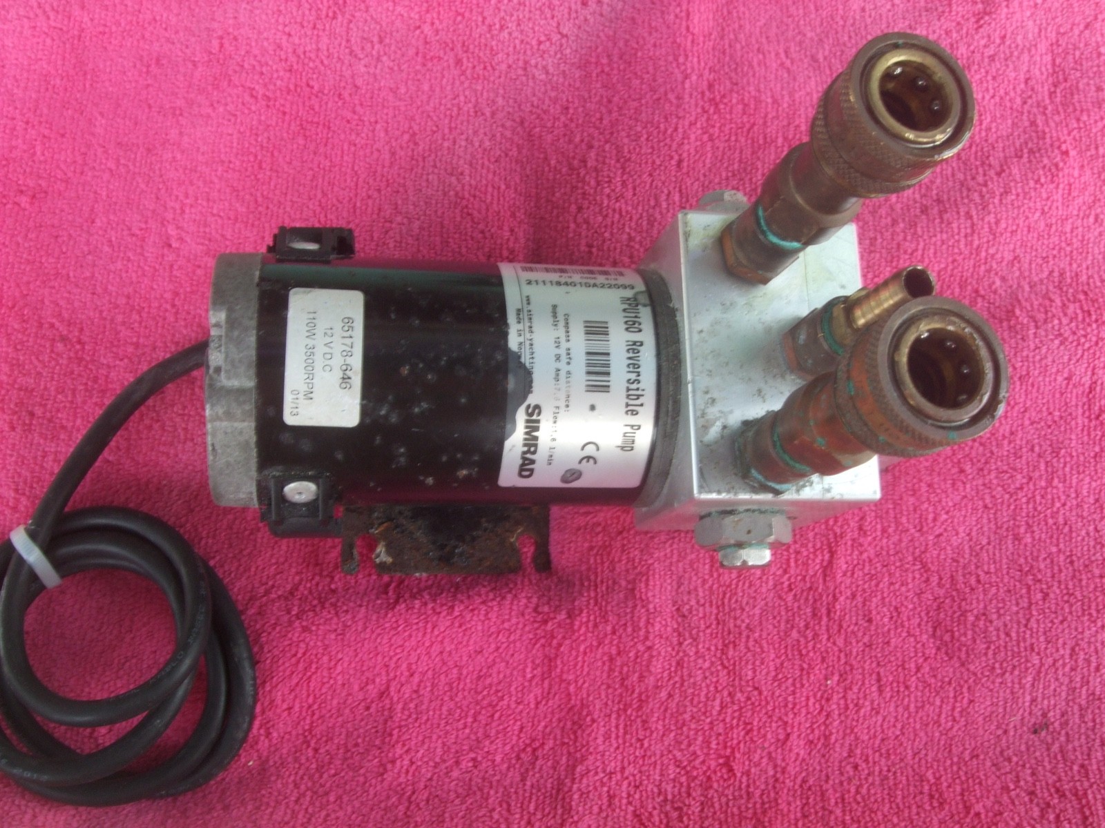Simrad RPU160 Autopilot Pump Simrad RPU160 Autopilot Pump