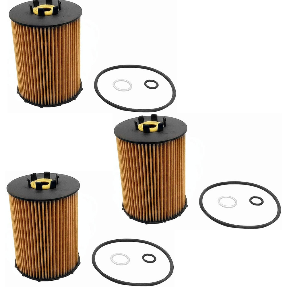 3X Premium Oil Filter 11427521008 HU823x For BMW 550i 650i 750Li 750i 4.8L 6.0L