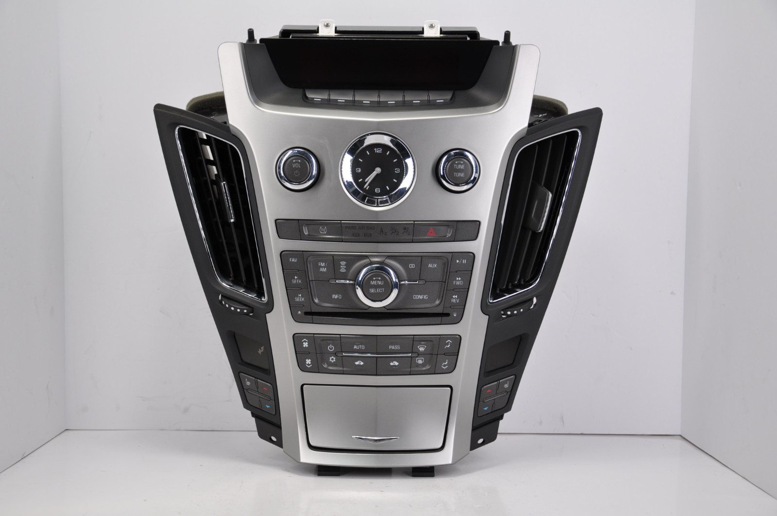 🚘▶️ 2009 - 2013 CADILLAC CTS RADIO CLIMATE CONTROL PANEL BEZEL 22748624 OEM