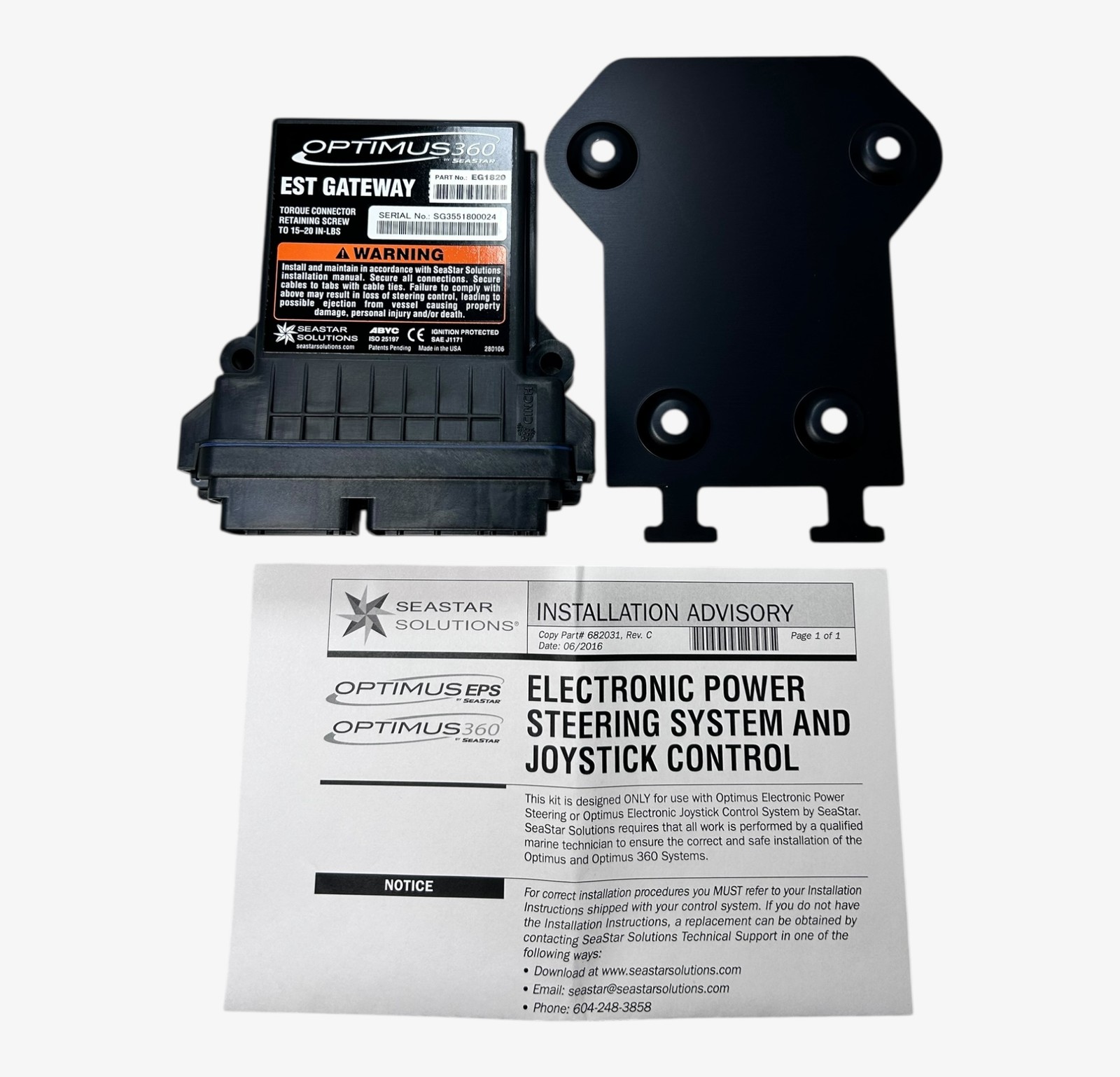Dometic Seastar EG1820, Optimus 360 Twin Yamaha DEC EST Gateway Interface Module