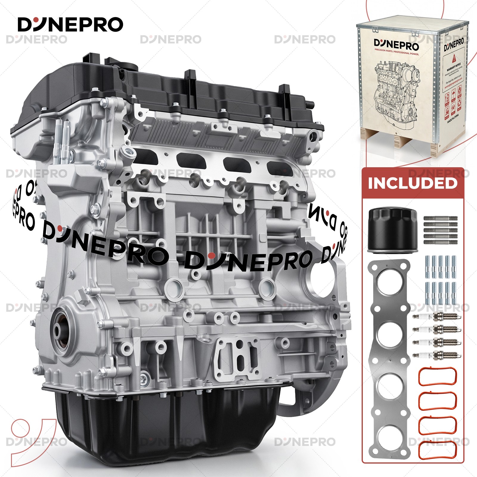 New G4KJ GDI Vin 7 8th Digit For 11-16 Hyundai Kia Motor Engine 2.4L Low Mount