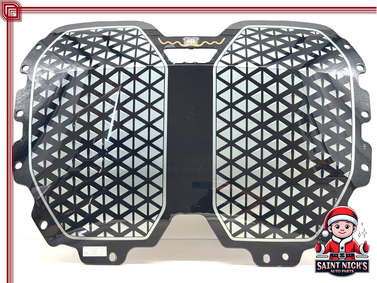 OEM 2022-2024 BMW IX Front Bumper Center Grille W/o Bracket