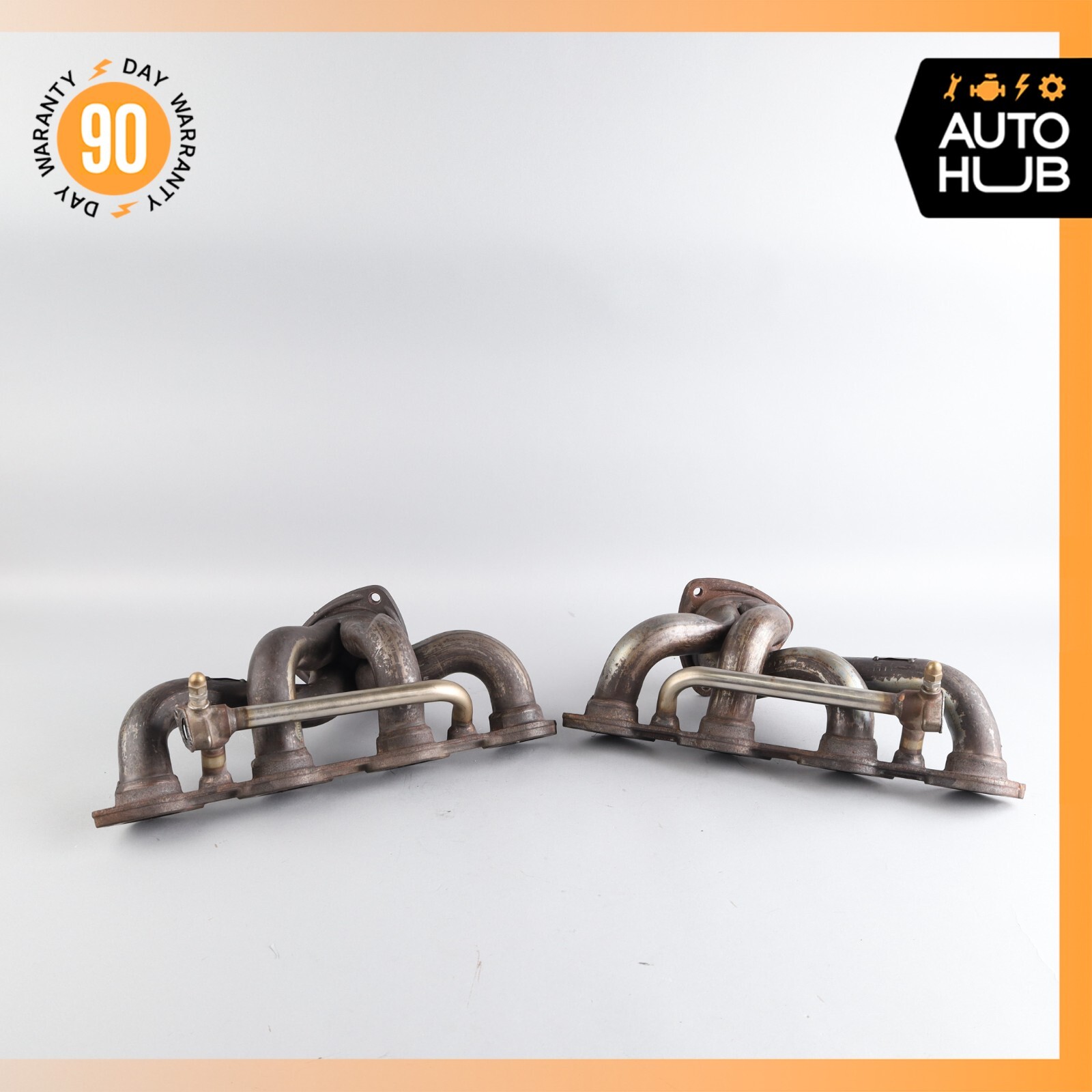 05-07 Maserati Quattroporte M139 Exhaust Manifold Left & Right Side Set OEM 51k