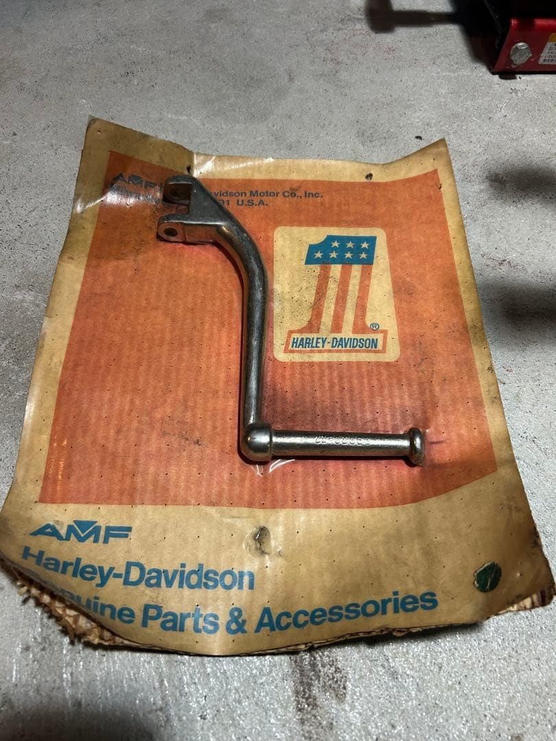 NOS OEM Harley Davidson AMF Kicker Arm Shovelhead Panhead 4 Speed Vintage