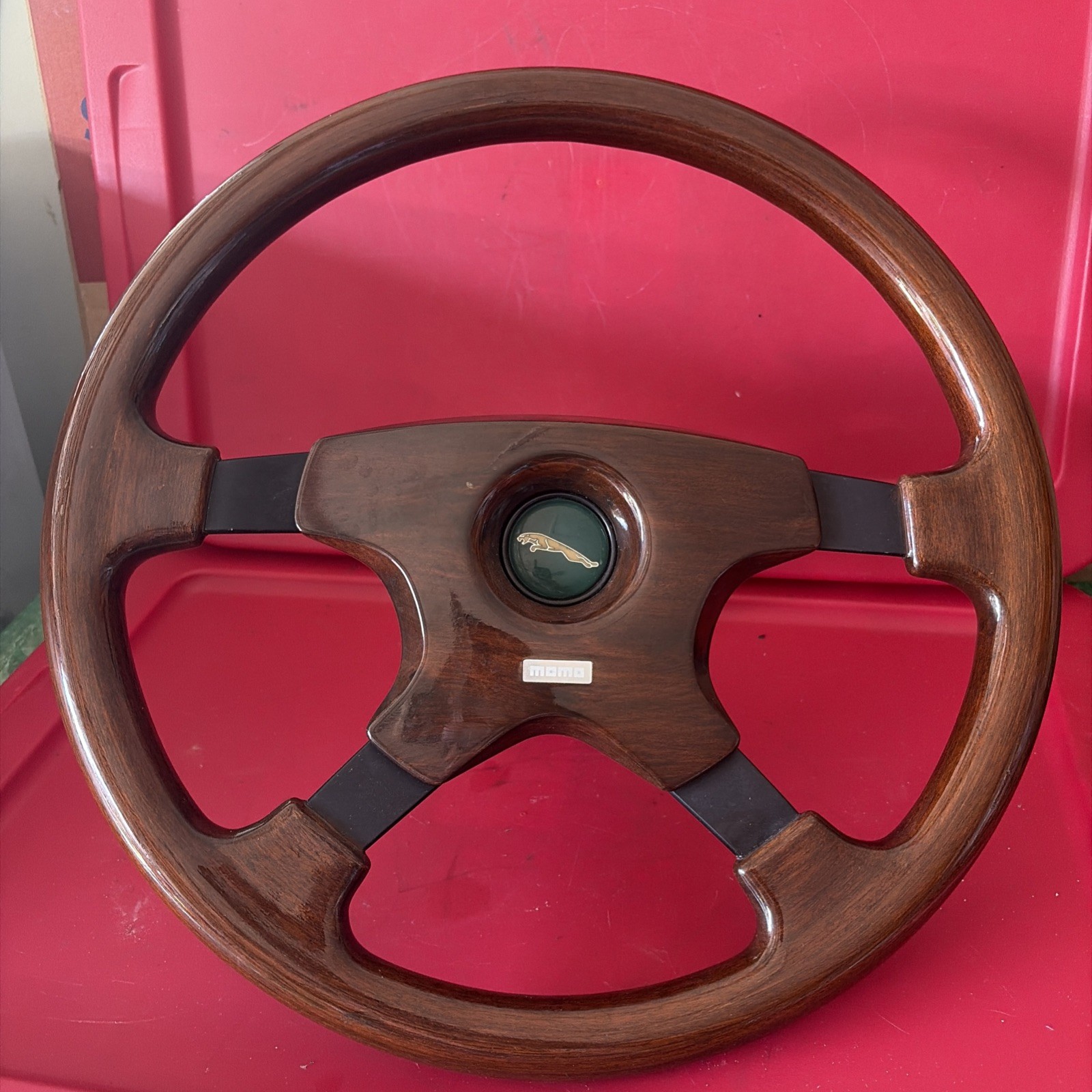 1988 Jaguar XJS Cabriolet Steering Wheel Complete MOMO 