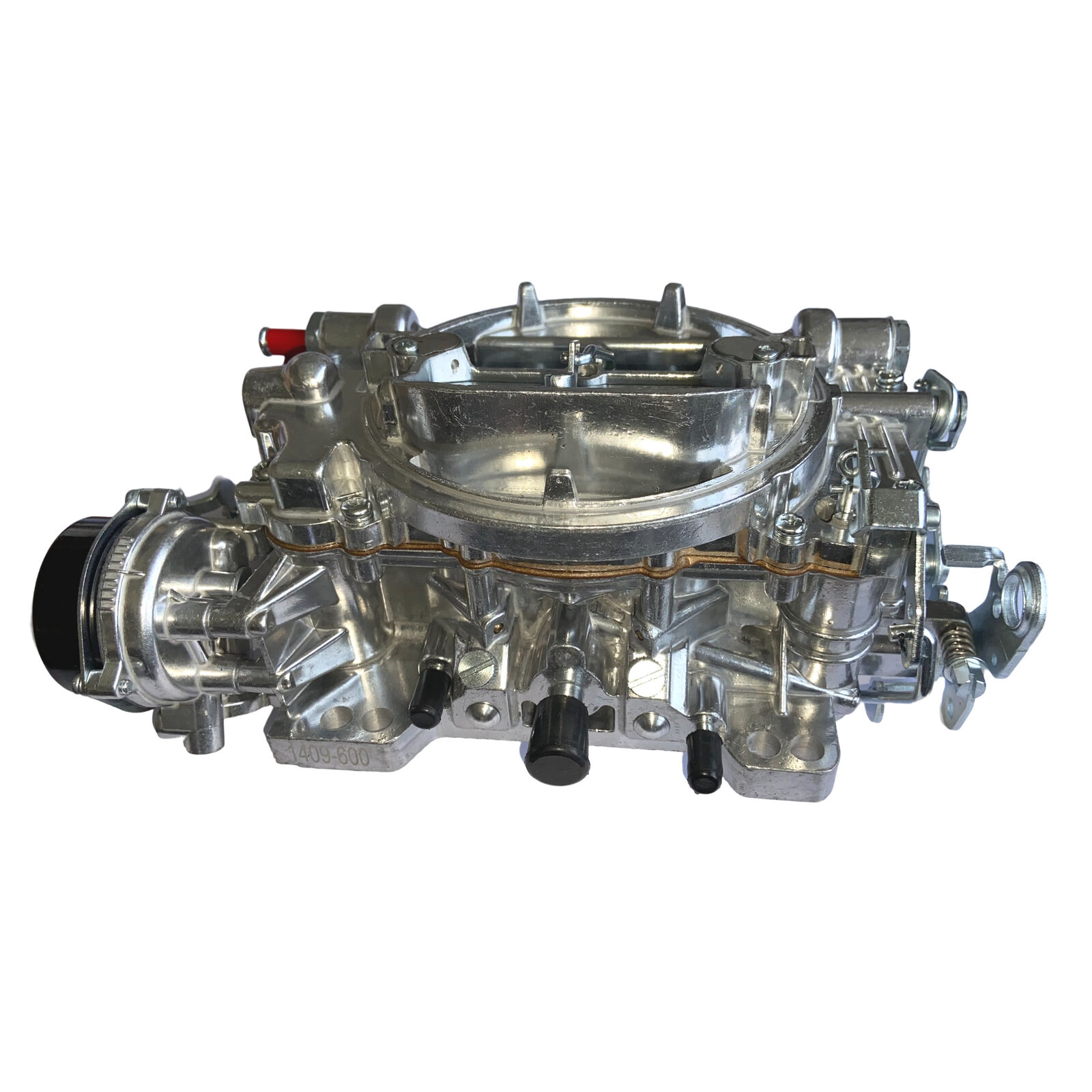 Carburetor For 1409 Marine 600 CFM Square Bore 4-Barrel Electric Choke