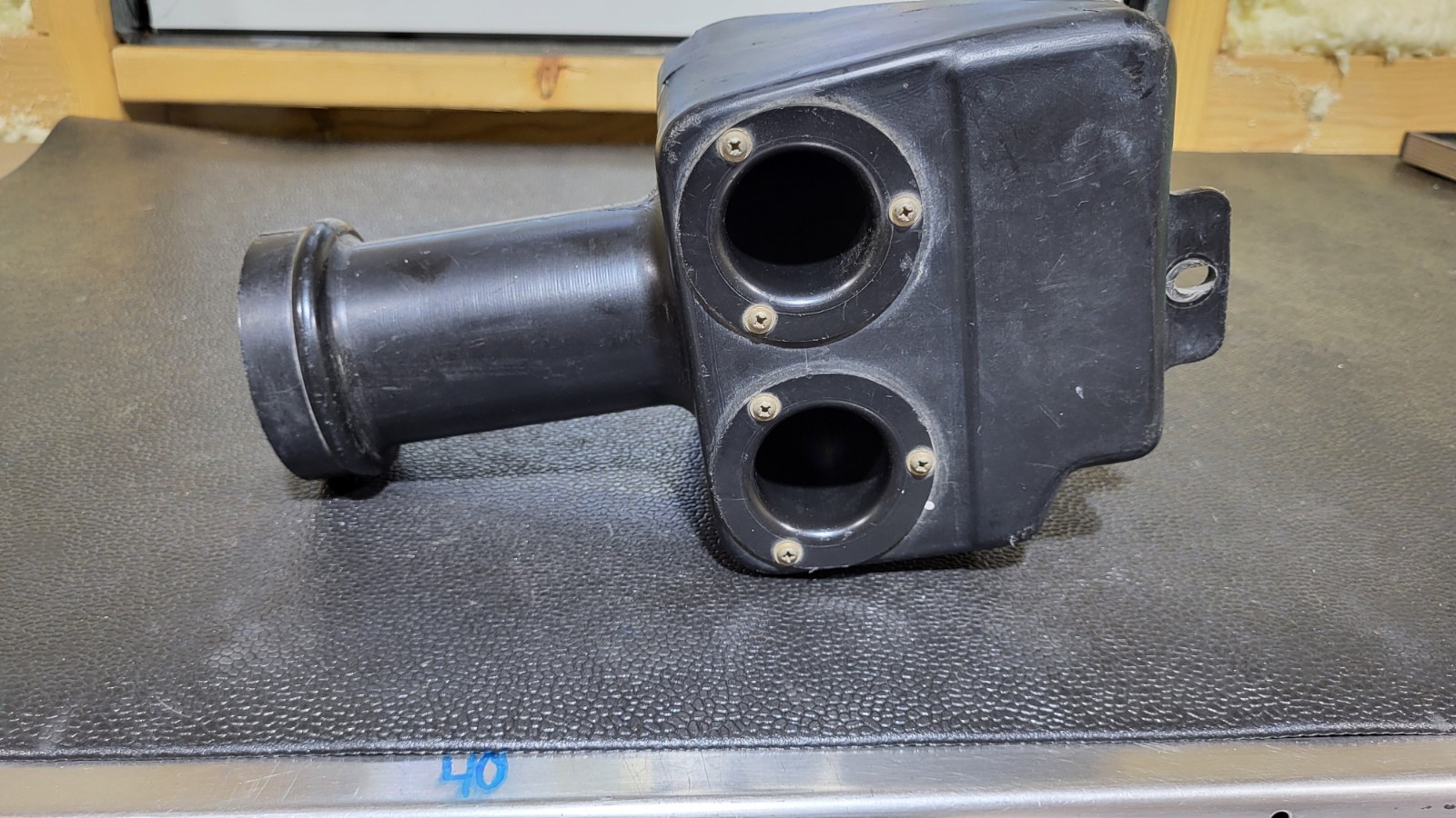 1978 - 1980 Kawasaki KZ 1000 Z1R Z1-R KZ 1000 OEM Air Box Snorkel Silencer