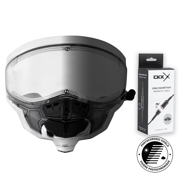 CKX Mission Helmet Electric Shield EDL Photochromic 516479 