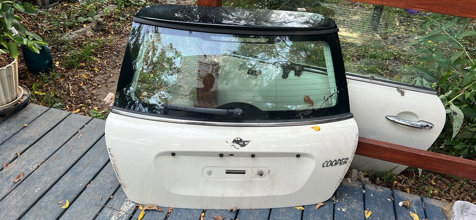 BMW Trunk Hatch Tailgate Liftgate Shell Rear Mini Cooper  2007- 2013 OEM 5162275