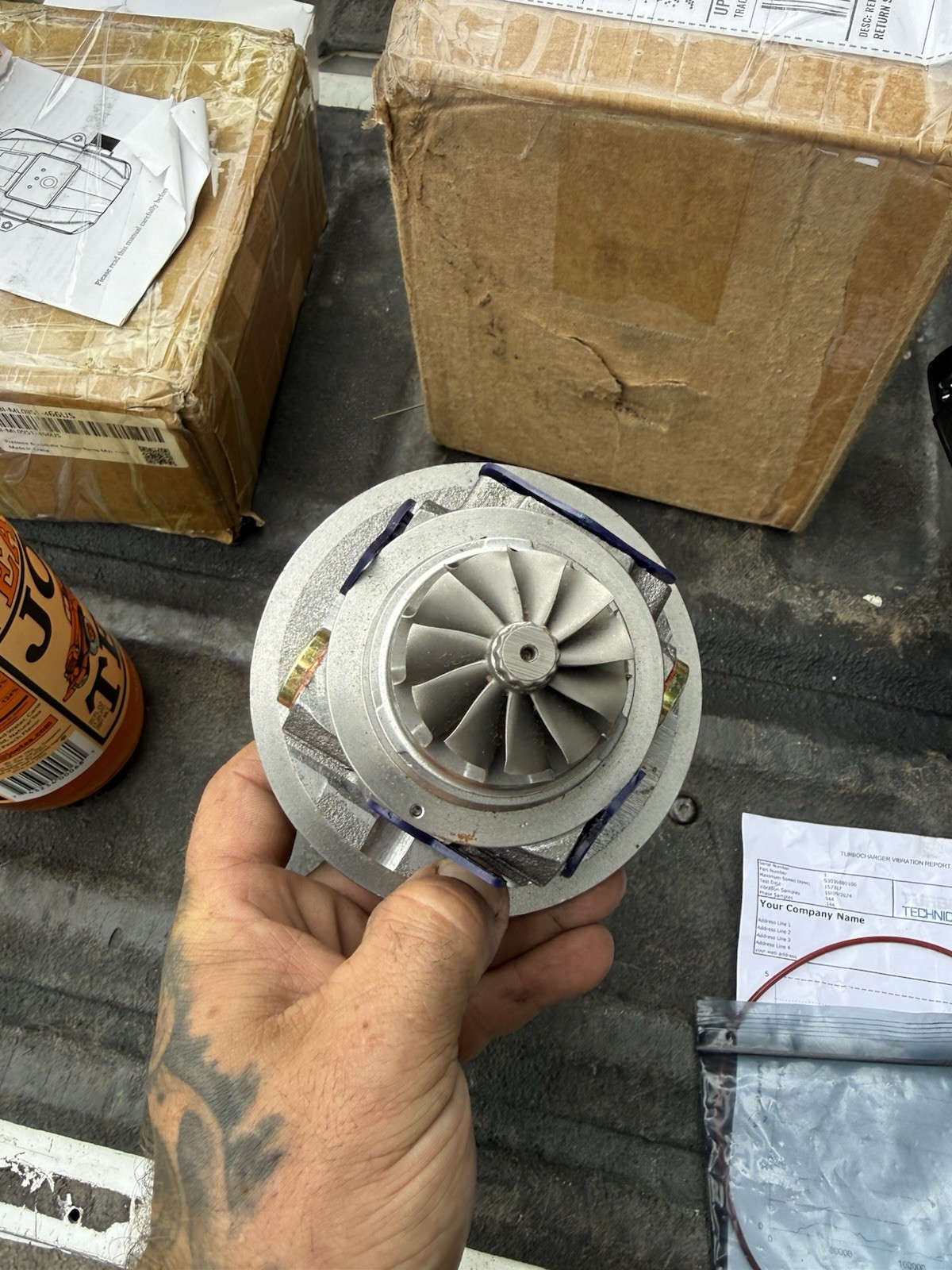BorgWarner K03/K04 Turbocharger Cartridge CHRA