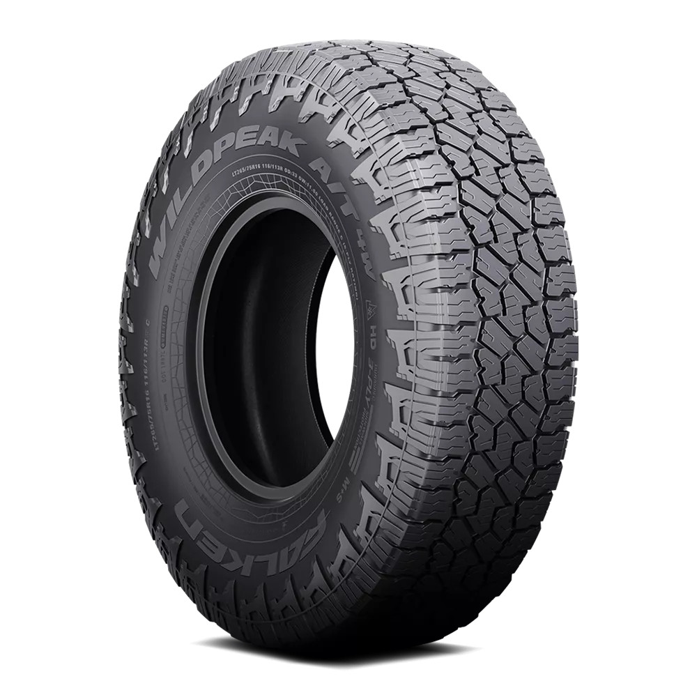 Set of 4 Falken Wildpeak A/T4W 265/70R17 115T Tires 2657017 265 70 17
