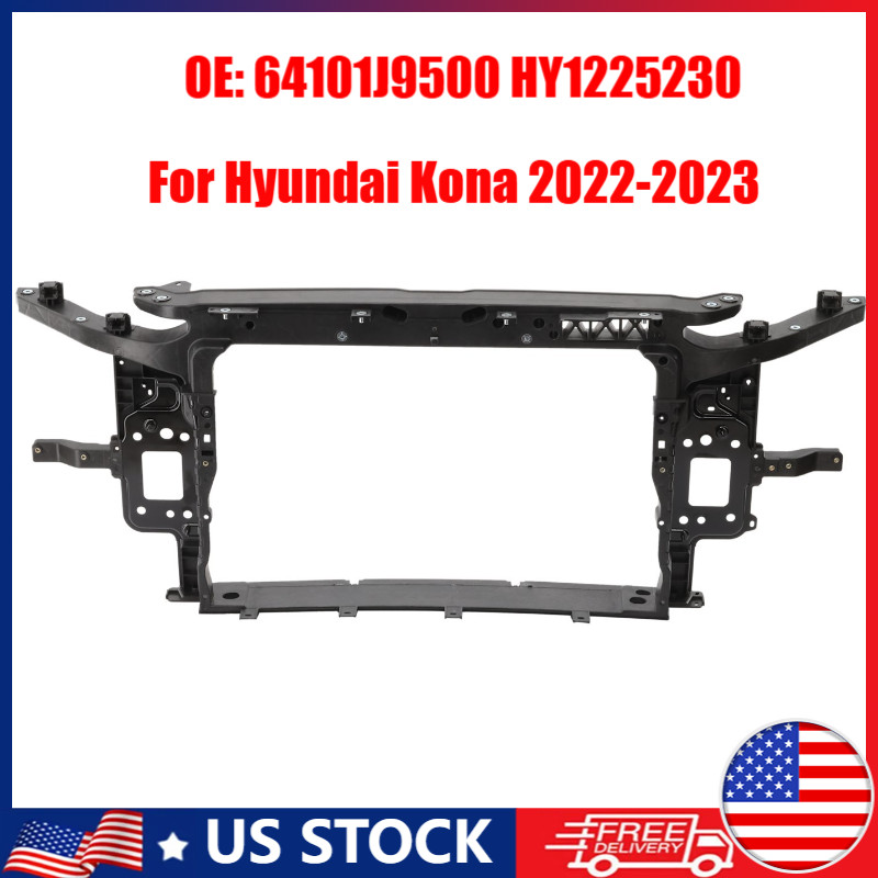Radiator Support Core Assembly 64101J9500 HY1225230 for Hyundai Kona 2022 2023