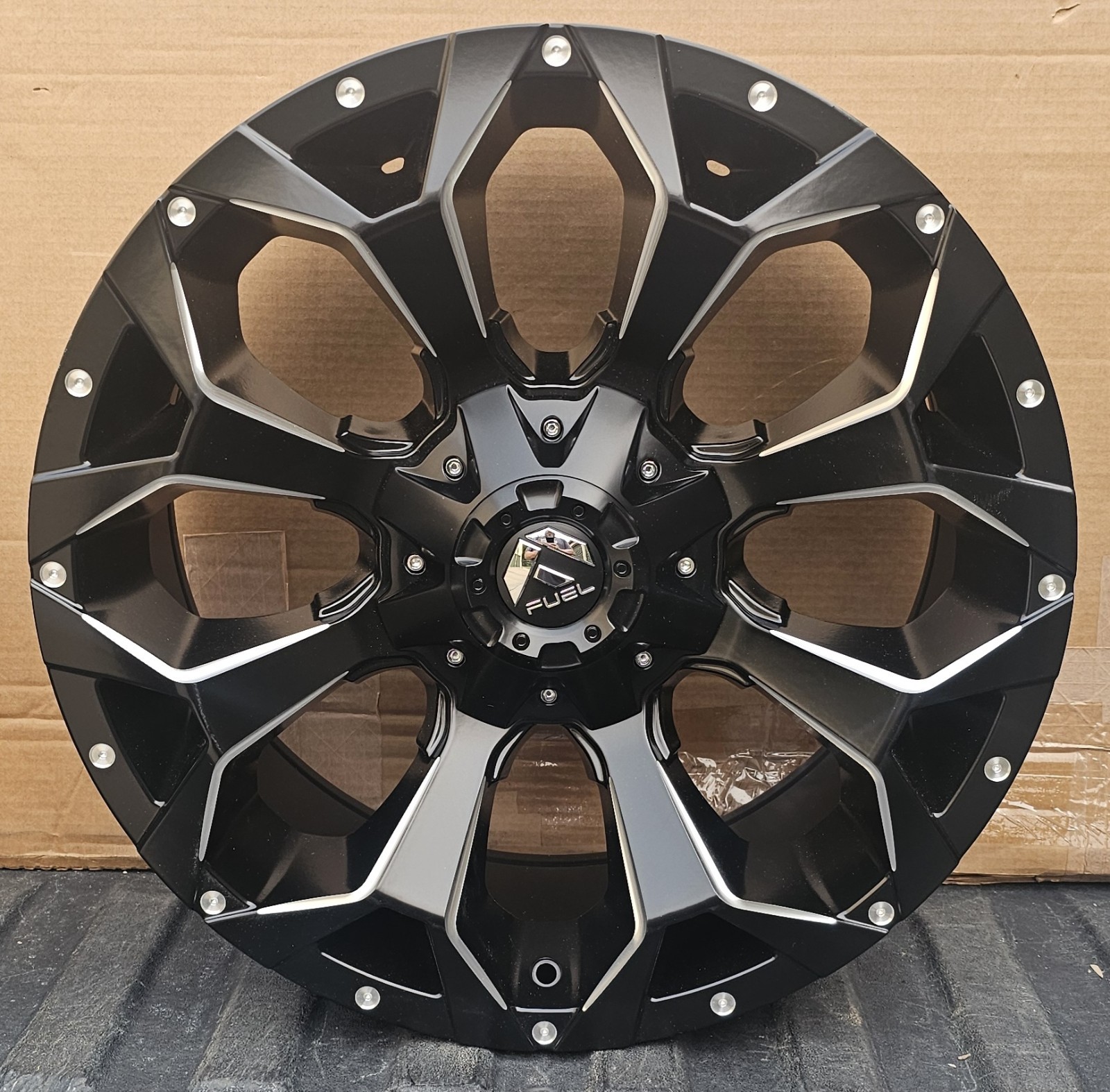 Fuel ASSAULT Matte Black Milled 20x9 Wheel 5x139.7 5x150 +1mm D546 20\